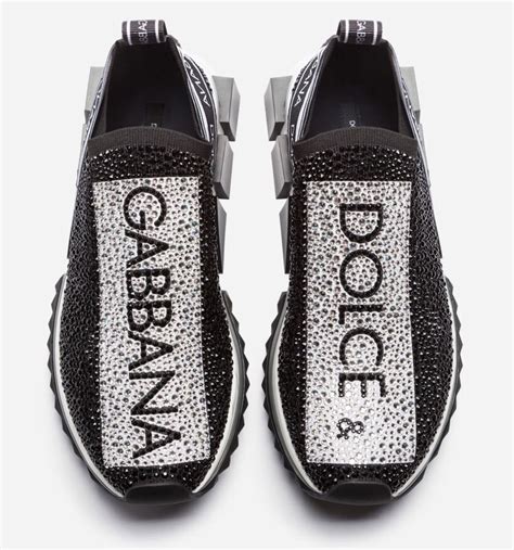 dolce gabbana swarovski sneakers replica